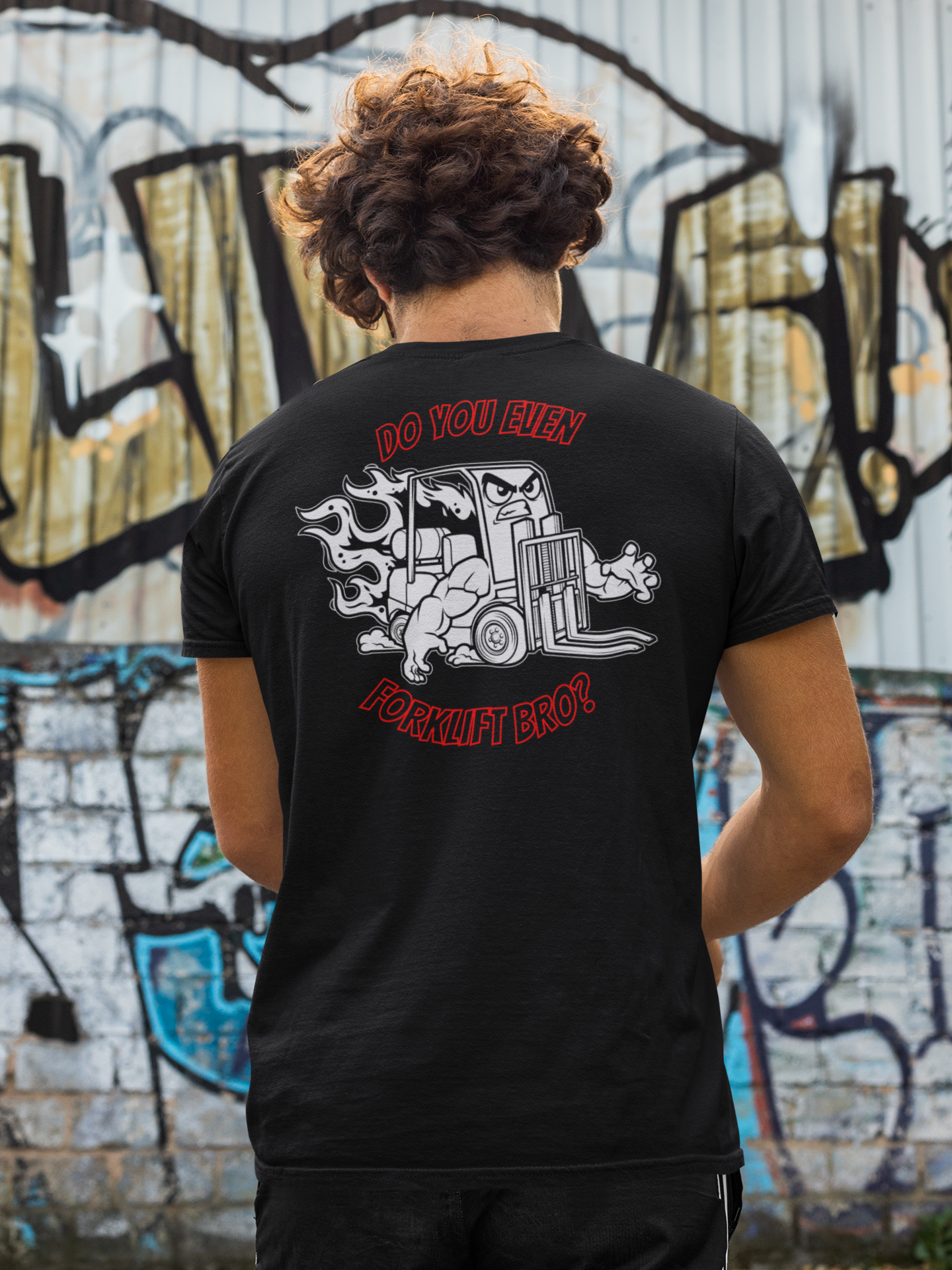 Do You Even Forklift Bro - Unisex Softstyle T-Shirt