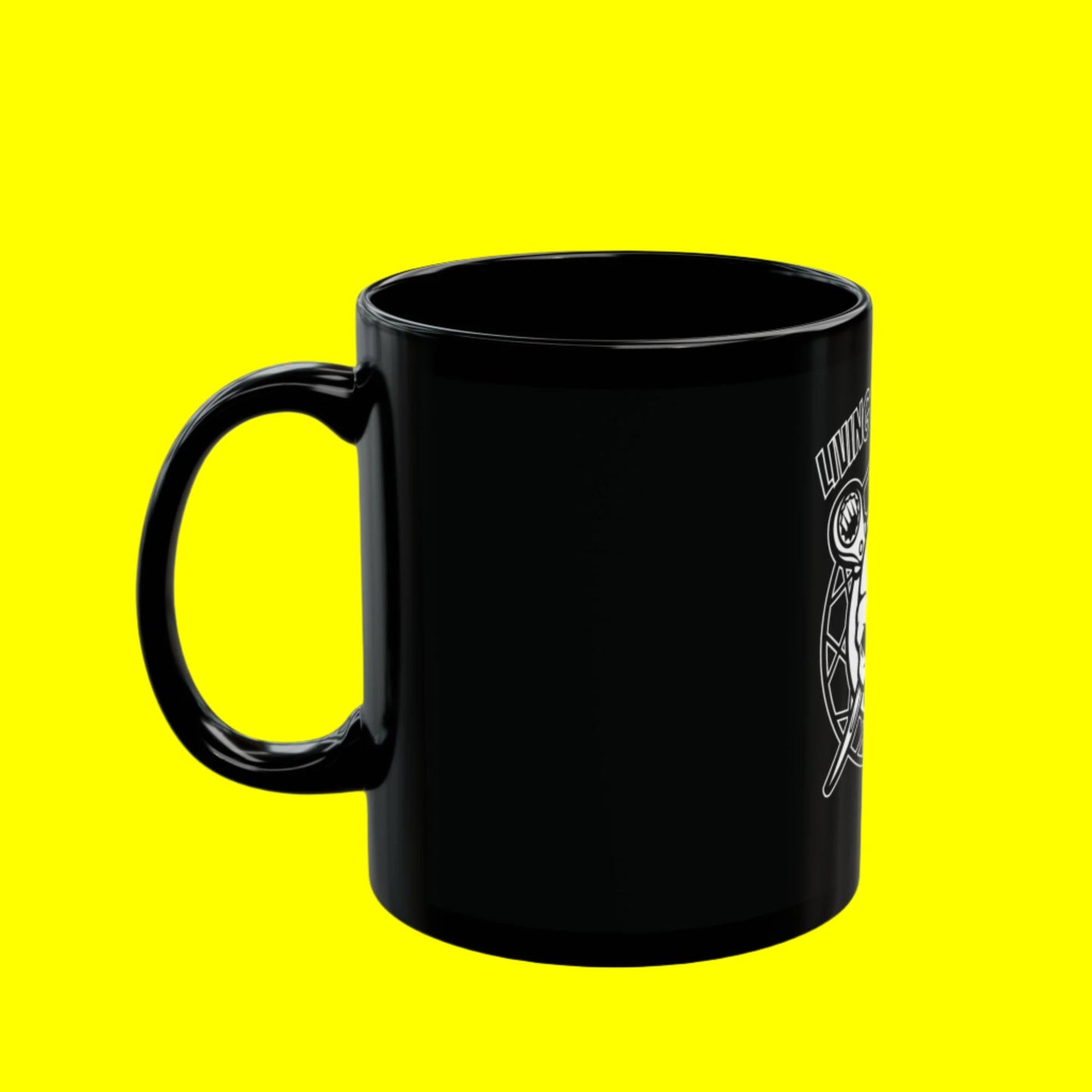 Living The Dream - Black Mug (11oz)