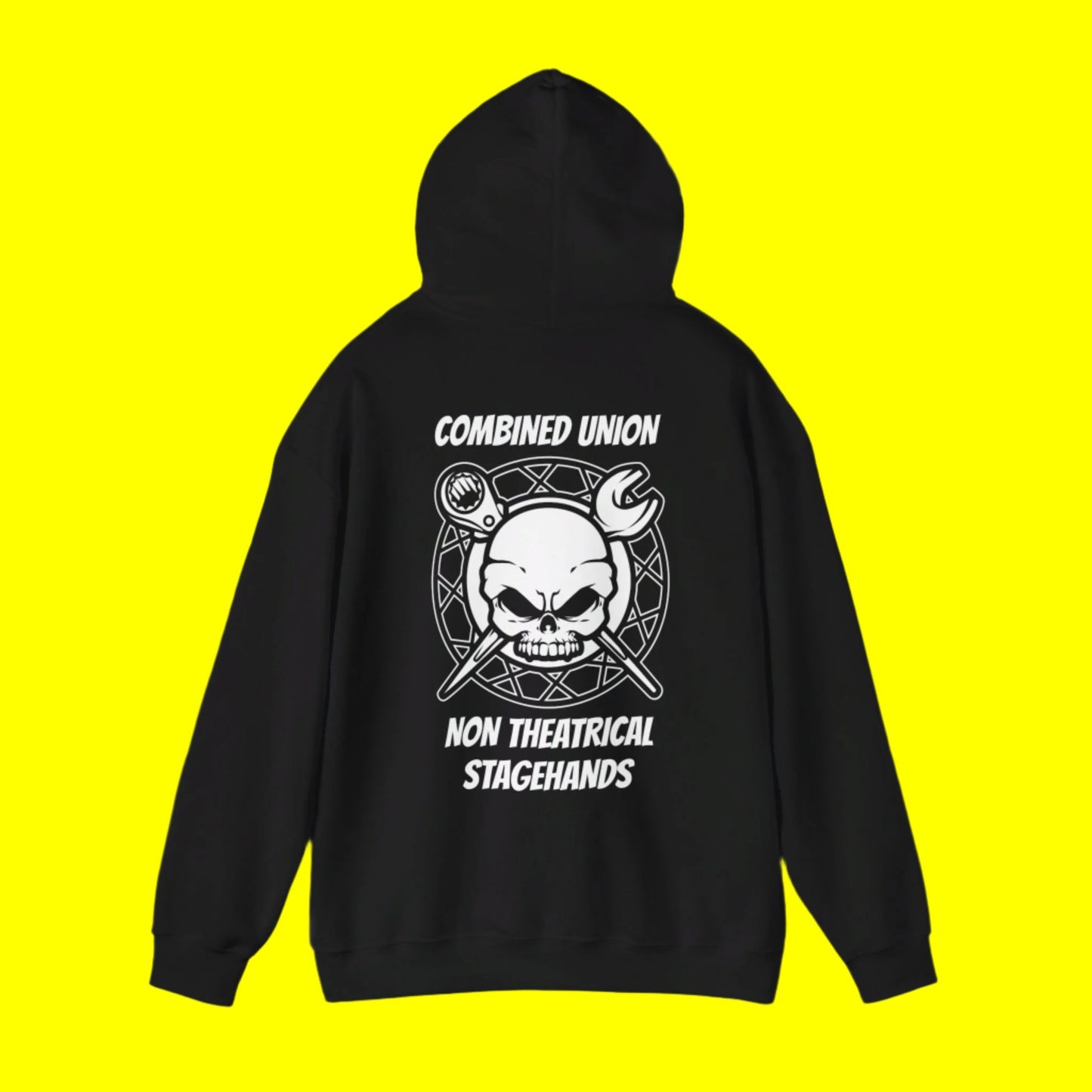 C.U.N.T.S White Skull - Unisex Heavy Blend™ Hooded Sweatshirt